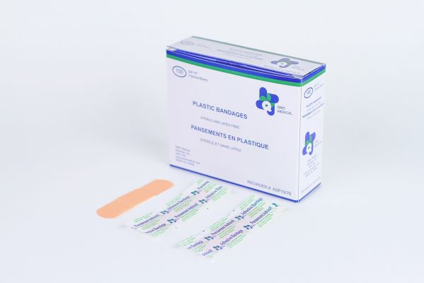 Pansements plastique (100)