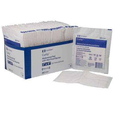 Bandage compressif abdominal 13 cm x 23 cm