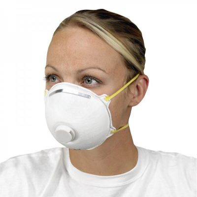 Masques poussière N95 avec valve (10)