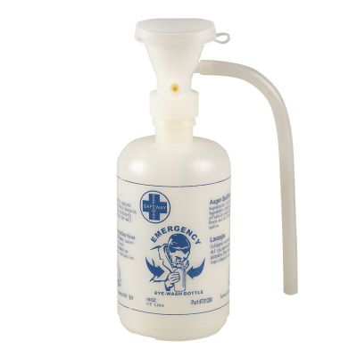 Bouteille vide avec bassin oculaire 1 L.