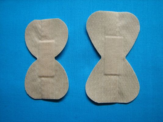 Pansements adhsifs tissu industriel doigts (50)