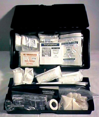 Trousse industrielle #45 coffre en plastique noir